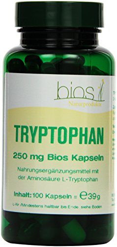 Bios Tryptophan 250 mg Kapseln, 1er Pack (1 x 39 g)
