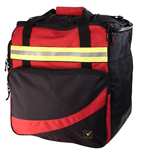 tee-uu EQUIBAG Multifunktionstasche (schwarz-rot) bietet Platz für die komplette persönliche Schutzausrüstung