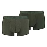PUMA Herren Shortboxer Unterhosen Trunks 100000884 10er Pack, Wäschegröße:M, Artikel:-009 Green Melange