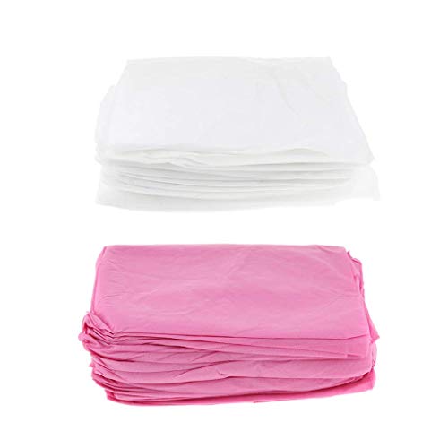 Tubayia 20 Stück Einweg Bettlaken Wasserdicht Bettdecke für Schönheitssalon, Hotel, Krankenhaus