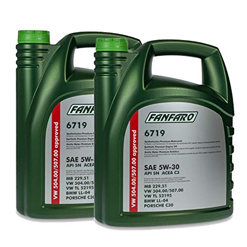 fanfaro 2 x 5 Liter, 6719 5W-30 ACEA C3 Freigabe 504.00 507.00