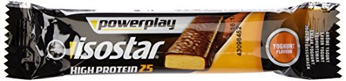 Isostar Powerplay High Protein 25 Joghurt und Frucht Riegel, 15er Pack (15 x 35 g)