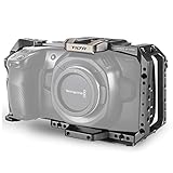 Tilta Halber Kamerakäfig Kompatibel mit BMPCC 4K/6K Film Kit zum Filmemachen, mit Cold Shoe TA-T01-FCC-G