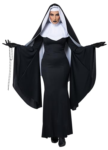 California Costumes Women's Bad Habit Nun Religious Fancy Dress Costume