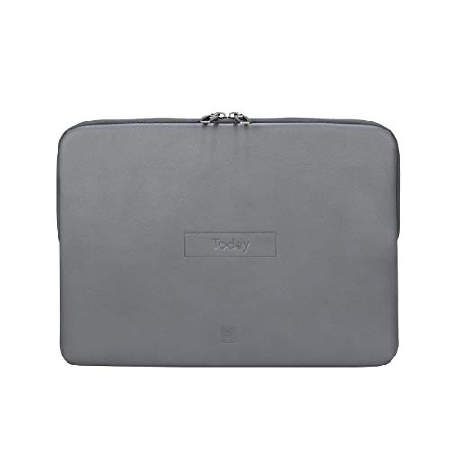 Tucano - Today Sleeve, Schutzhülle für Laptop 12 Zoll, kompatibel mit MacBook Pro 13 Zoll und MacBook Air 13 Zoll, PC-Schutzhülle aus Kunstleder, Memory-Schaum