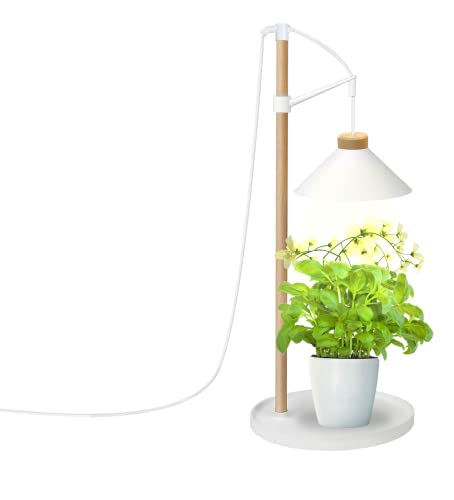 LED Aufzuchtlicht für Kräuter & Blumen Pflanzenleuchte Wachstumslampe mit Timer