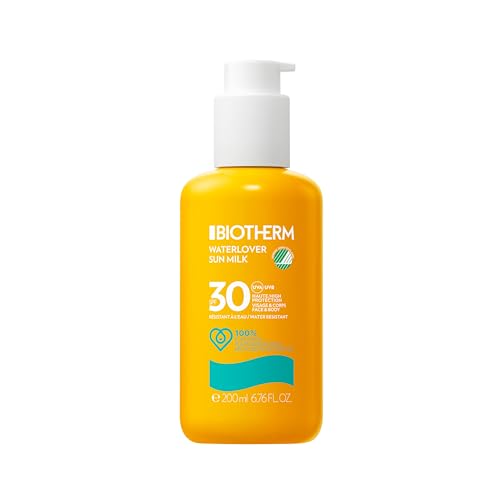 Biotherm Waterlover Sun Milk SPF30 Sonnenmilch, No Color, 200 ml (1er Pack)