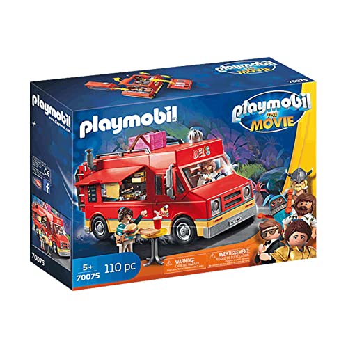Playmobil Konstruktions-Spielset "Del's Food Truck (70075) THE MOVIE"