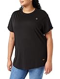 G-STAR RAW Damen Lash Loose Fit T-Shirt, Schwarz (Dk Black 4107-6484), Large (Herstellergröße: L)