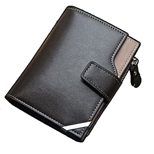 niei Herren Geldbörse Vintage Männer kurze Brieftasche Männer Echtes Leder Multi-Card Bit Retro Kartenhalter Kupplung Brieftaschen Geldbörsen Erste Ebene