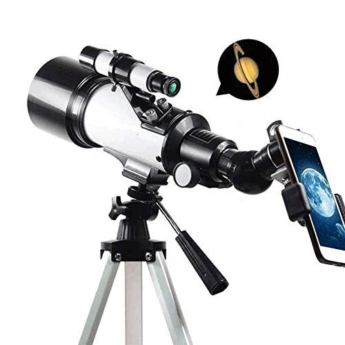 Telescopes, Refractor Professional Telescope -700Mm Focal Telescope for Adults Astronomy, with Sturdy Steel Stand YangRy