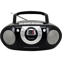 Soundmaster SCD5100BL Radio-Kassettenspieler mit CD-Spieler in blau