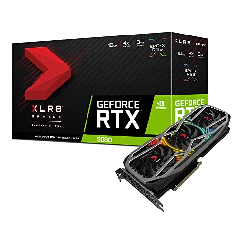 PNY GeForce RTX3080 XLR8 Gaming REVEL EPIC-X RGB LHR 10GB