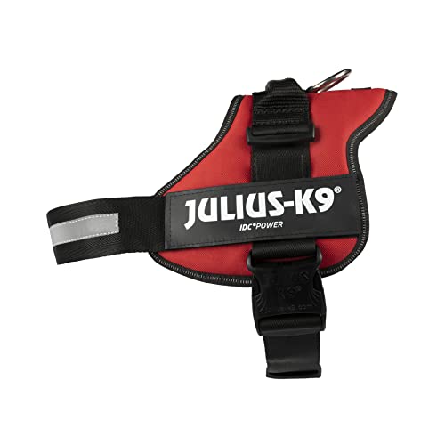 Julius-K9, 162R1, K9-Powergeschirr, Größe: 1, rot