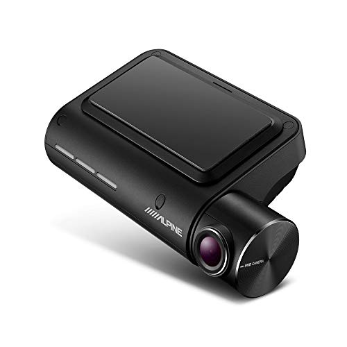 Alpine Electronics DVR-F800PRO Dashcam 1080p mit Fahrerassistenzfunktionen, Schwarz