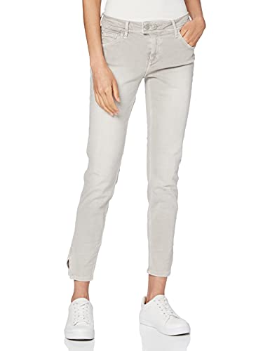 Mavi Damen Adriana Ankle Skinny Jeans, Grau (Grey Washed Twill 22594), W27