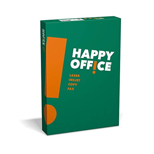 Igepa Happy Office A4 Kopierpapier Markenpapier, holzfrei weiß, 1 Palette, 100000 Blatt
