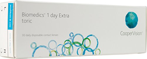 Biomedics 1-day täglichen Ring Extra Toric Kontaktlinsen, R 8.7, D 14.5, -5.75 Dioptrie, Zylinder -1.75, 90 Achse - 30 Astigmatism