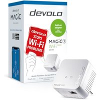 devolo Magic 1 WiFi mini Ergänzung (1200Mbit, Powerline + WLAN, 1x LAN, Mesh)