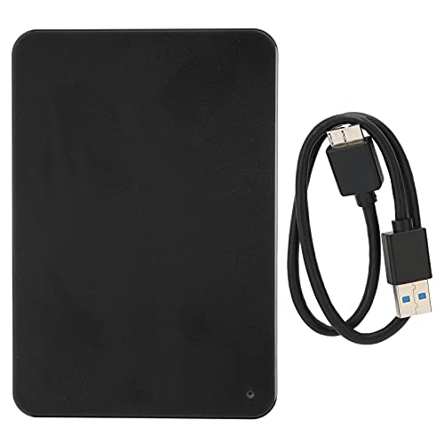 ciciglow Externe Festplatte USB 3.0, für PC Laptop Mobile Plug-and-Play-Festplatte Ultraschnelle Datenübertragungen 160 GB 250 GB 320 GB 500 GB 1 TB Optional(Schwarz 500 GB)