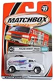Matchbox Polizei Roboter Truck weiß #51