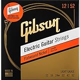 Gibson SEG-FW12, L 012-052, Flatwound · Saiten E-Gitarre