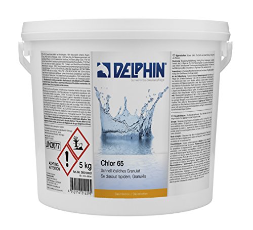 Chemoform Delphin 5 kg Chlorgranulat Chlor 65 Granulat schnelllöslich Poolpflege 0501005D