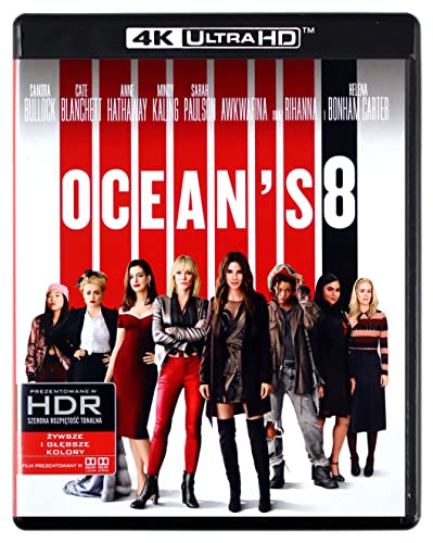 Ocean's Eight 4K [Blu-Ray] [Region Free]