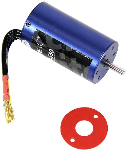 XciteRC 61300001 RC Auto Brushless Motor BLS-550 2574KV, blau