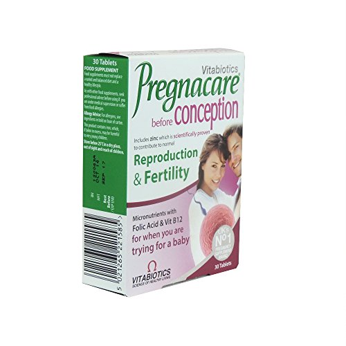 Vitabiotics - Pregnacare - Before Conception - 30 Tablets (Case of 4)