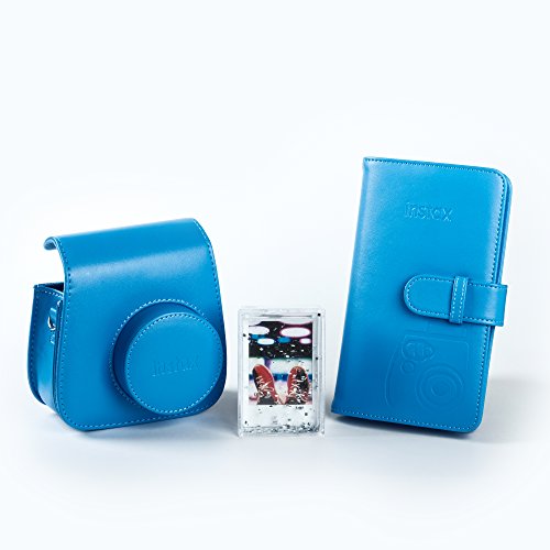 Fujifilm instax Mini 9 Accessory Kit, Cobalt blau