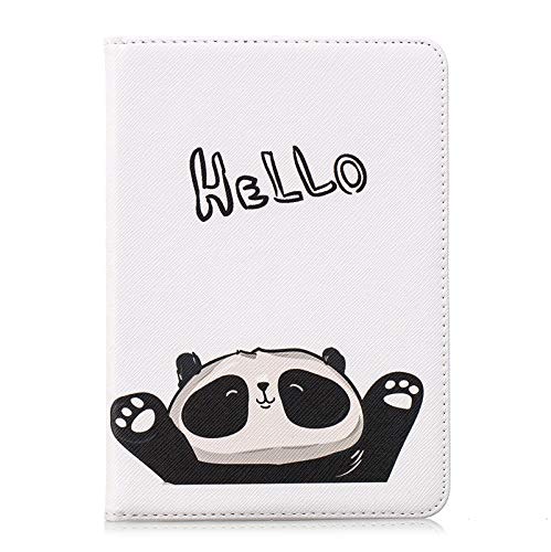 JIan Ying Schutzhülle für Amazon Kindle Paperwhite 4 2018 (10. Generation-2018), mit automatischer Sleep-/Wake-Funktion Hello Panda