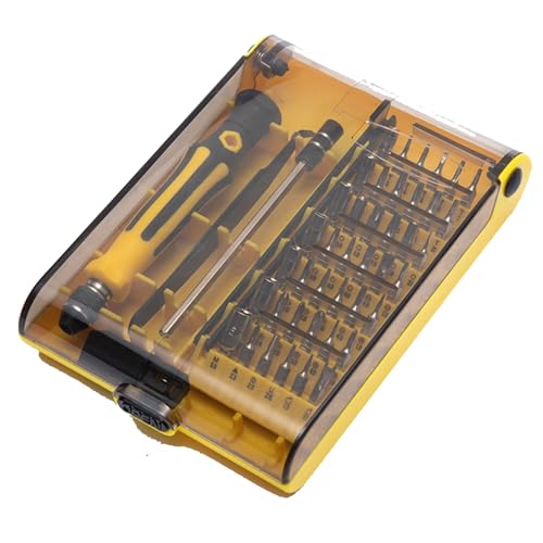AKTree 45-in-1-Mini-Schraubendreher-Set, Bit-Werkzeug-Set, kleines Präzisions-Schraubendreher-Set für Reparatur oder Wartung,45 Piece Set