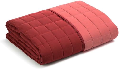 Caleffi - Modern Tagesdecke, gesteppt, 100 % Polyester, einfarbig, für französisches Bett und halbe Koralle