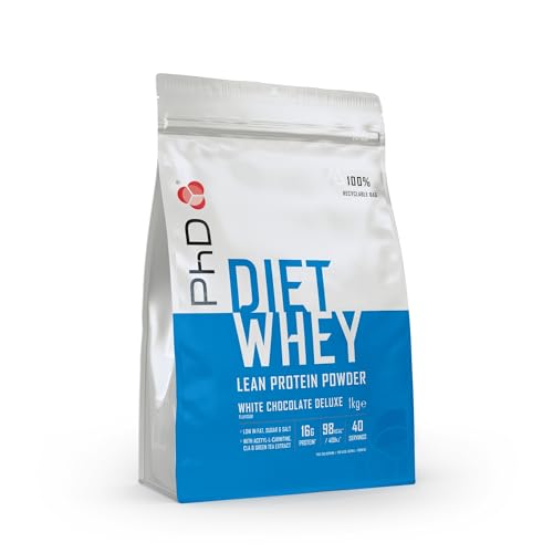 PHD Diet Whey - White Choc, 1er Pack (1 x 1 kg)