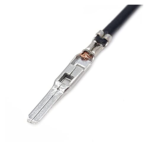 2,8 MM Auto ECU Messing Crimpanschluss Draht G342 FCI Serie Big Pins Kompatibel mit Stecker mit 18AWG Kabel 211PC249S8005 211 PC249S8005 (Color : Male, Size : 10 Pcs)
