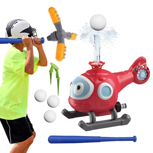 Shenrongtong Wassersprühsprinkler für den Außenbereich, Spielzeug für Hinterhof-Flugzeugsprinkler - Sprinklerspielzeug Sommer-Strand-Spielset,Wasserspielzeug mit verstellbarem Auslaufschutzspray für