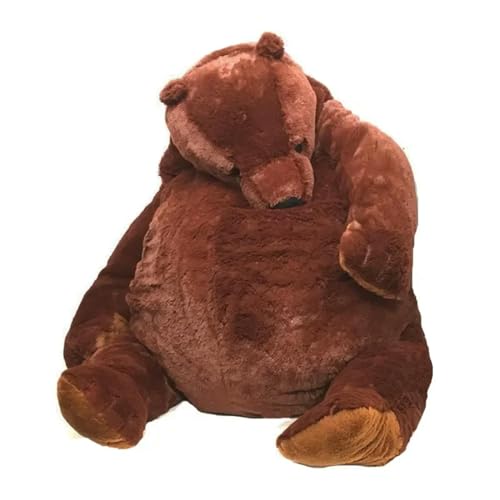LfrAnk Riesenbär Plüsch Teddybär Spielzeug Plüschtier Gepolstertes Mädchen Geburtstagsgeschenk Kinder 80cm 1