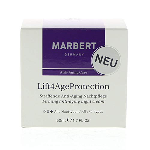 Marbert Lift 4 AgeProtection femme/women, Firming Anti Aging Night Cream, 1er Pack (1 x 50 ml)