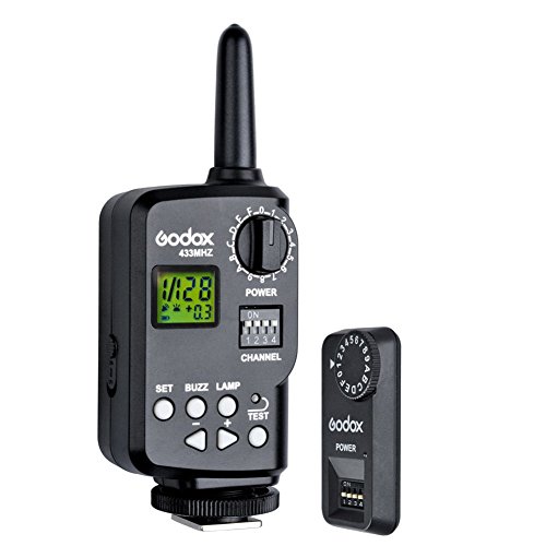 GODOX FT-16S Sender Trigger Ftr-16s Flash Empfänger Kit 16 Kanäle 433 MHz Funkfernbedienung für Godox Ving Kamera Speedlite Blitz Canon Nikon Pentax Olympus (FT16S)