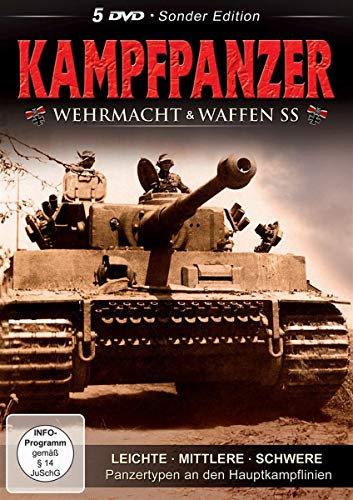 Kampfpanzer - Wehrmacht & Waffen SS - 5 DVD Schuber
