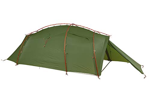 VAUDE Mark XT 3P, vielseitiges 3 Personenzelt, sehr windstabil, leicht aufzubauen 3-Personen-Zelt, Green, one Size