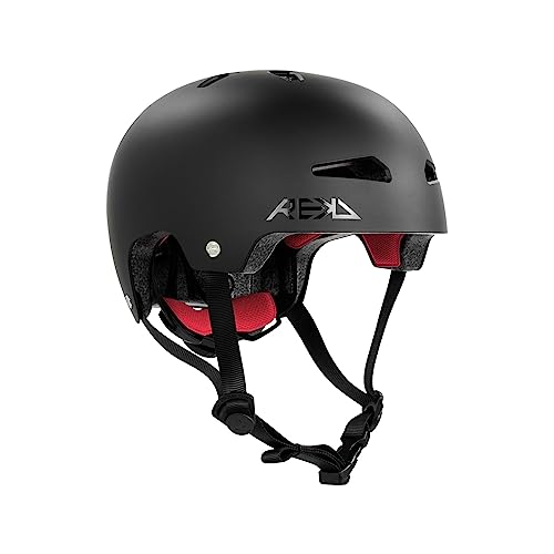 Rekd Junior Elite 2.0 Helmet Kinderhelm, Unisex, RKD159JR, schwarz (schwarz), XXXS/xs 46-52cm