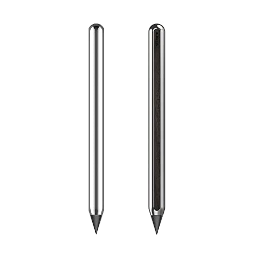 stilform 200011 AEON-Stift – Langlebiger Bleistift mit magnetischer Graphit-Spitze zum Wechseln – Titan Poliert