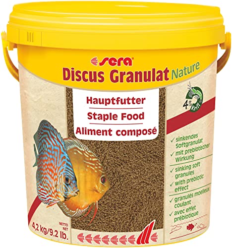 sera 00309 discus granulat 4,2 kg (10 l) - Hauptfutter für alle Diskusfische