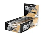 WEIDER 60% Proteinriegel, Eiweißriegel mit dem höchsten Proteingehalt auf dem Markt, High Protein Riegel mit Glutamin und BCAA für Muskelaufbau und Fitness, 24 Stück á 45g, Cookies & Cream