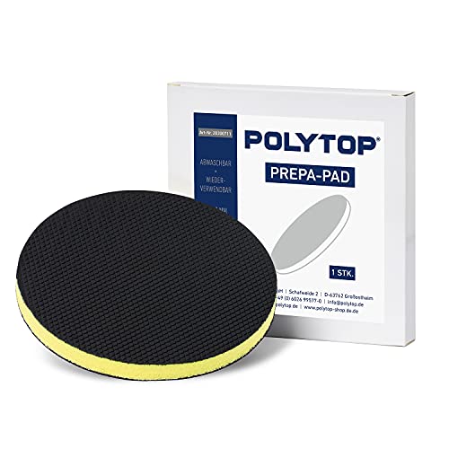 Polytop Prepa-Pad 160 mm - Poliermaschinen Pad zur Auto Lack Vorbereitung