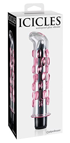Icicles No.19 Textured Waterproof Glass Vibrator