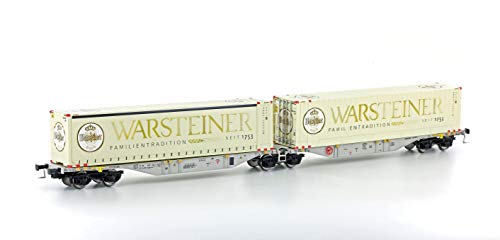 Mehano (by Lemke) 58959 AAE Sggmrs90 Warsteiner Container Wagon VI