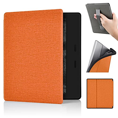 Hülle Für Amazon Kindle Oasis 9. 10. Generation 2/3 2017 2019 2021 Release 7 Zoll Reader Cover Auto Sleep Wake Simple Style, Orange
